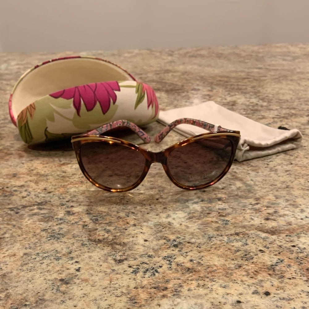 Vera Bradley “Carolina” Cat-Eye Sunglasses